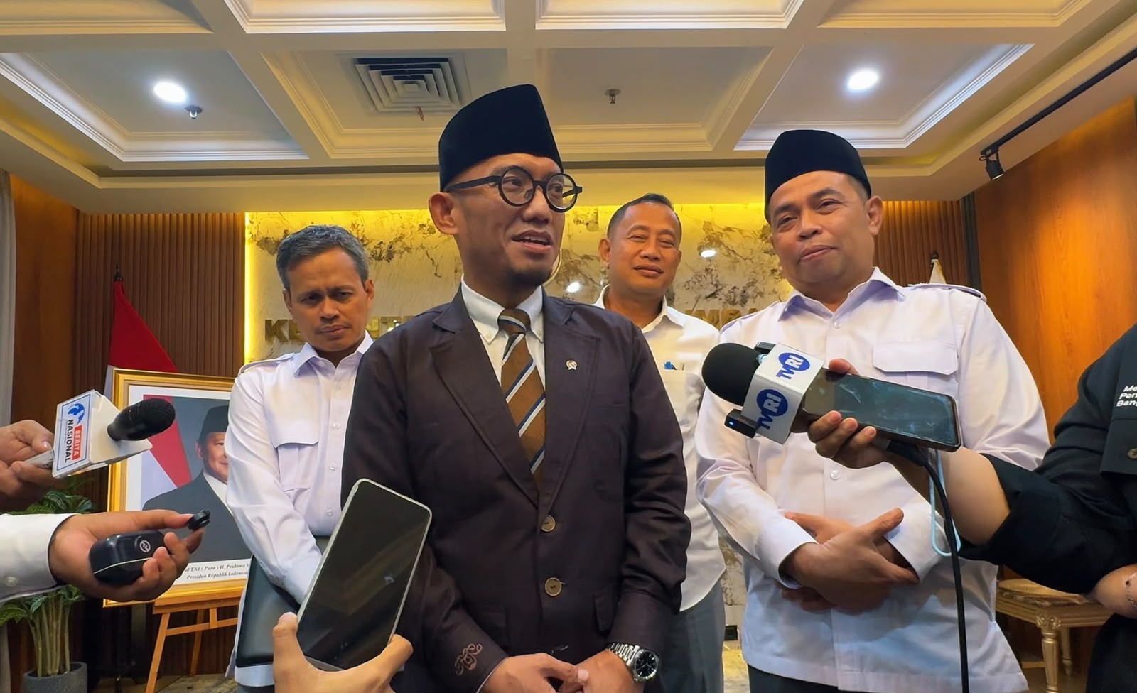 Wamenhaj Imbau Jamaah Umrah Tidak Gunakan Maskapai Transit Singapura dan Malaysia (FOTO:Dok Laman Kemenhaj)