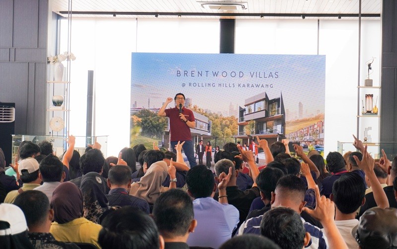 LippoLand menghadirkan Brentwood Villas di kawasan Rolling Hills Karawang dengan konsep hunian vertikal dua dan tiga lantai. (Foto: Ist)