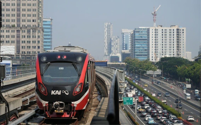 LRT Jabodebek melayani 24,7 juta pengguna sepanjang Januari hingga September 2026, naik meningkat 19 persen. (Foto: Ist)