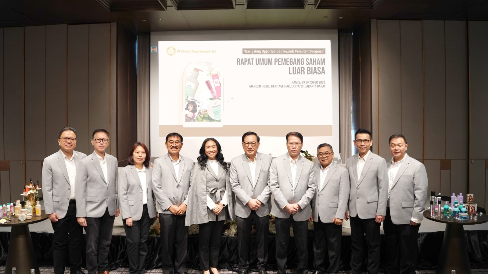 Gelar RUPSLB, Victoria Care (VICI) Gandeng Keponakan Prabowo Jadi Wakomut (foto: iNews Media GZroup)