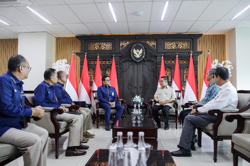 Bertemu BPKH, Sugiono Minta Optimalisasi Tata Kelola dan Pengelolaan Keuangan Haji. (Foto: iNews Media Group)