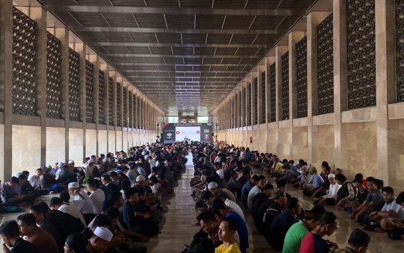 Jadwal berbuka puasa Ramadan untuk wilayah DKI Jakarta pada hari ini Minggu (31/3/2024) (MNC Media)