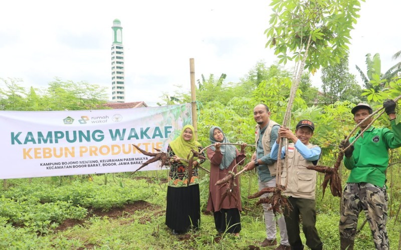 Sebagai salah satu upaya untuk mendayagunakan aset-aset wakaf, Rumah Wakaf menginisiasi konsep Kampung Wakaf. (Rumah Wakaf)