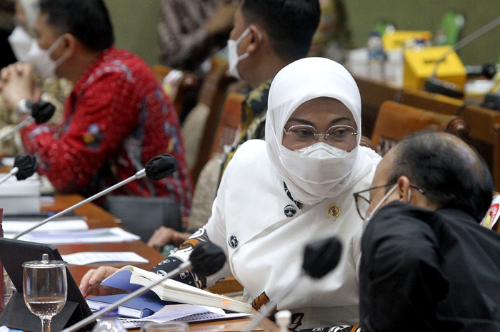 Menaker Ida Perkuat Pengawasan Ketenagakerjaan untuk PMI dan Industrial. (Foto: MNC Media)