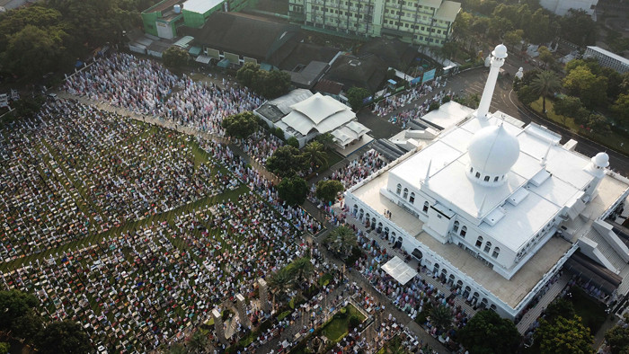 Masjid Agung Al-Azhar Beberkan Alasan Gelar Salat Idul Adha Besok. (Foto: MNC Media)