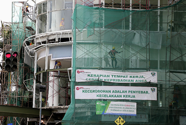 Skybridge Kebayoran Lama Dibuka Sementara Hari Ini. (Foto: MNC Media).