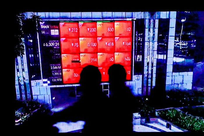 IHSG Hari Ini Terkoreksi 1,06 Persen, Sebabnya Banyak Muatan Sentimen Negatif. (Foto: MNC Media)
