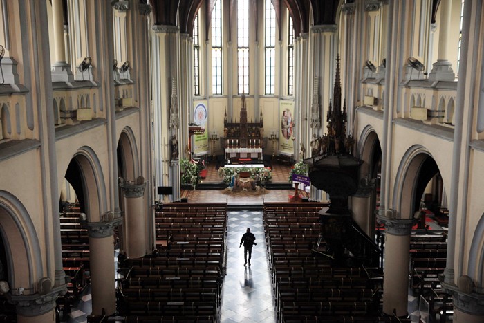 Densus 88 Bakal Amankan Gereja saat Natal. (Foto: MNC Media)