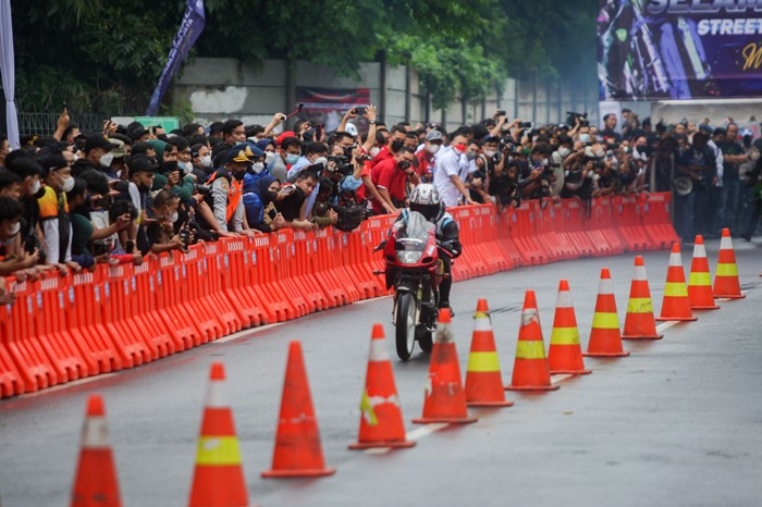 Realisasi Street Race, Polrestro Bekasi Terima Audiensi IMI untuk Bangun Area Balap (Dok.MNC Media)