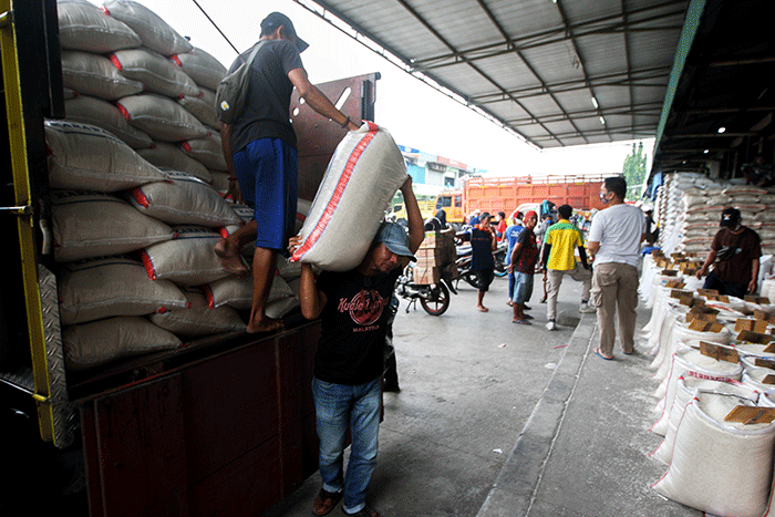 Harap Tenang, Pemprov DKI Jakarta Jamin Stok Beras Cukup Jelang Ramadan. (Foto MNC Media)