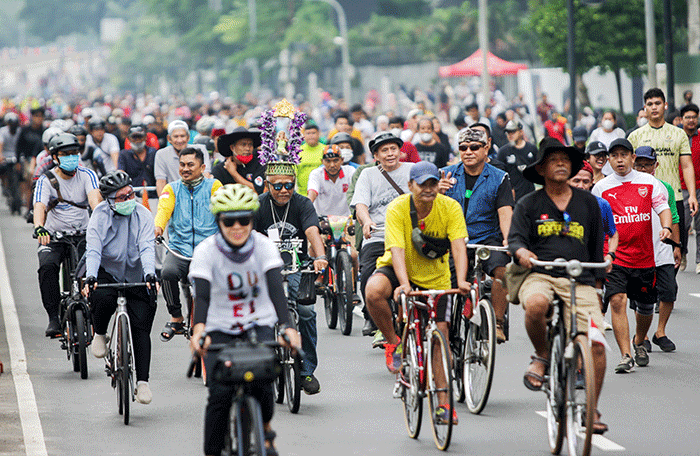 Ada Jakarta Running Festival, CFD di Jakarta 13 Oktober Ditiadakan (foto mnc media)