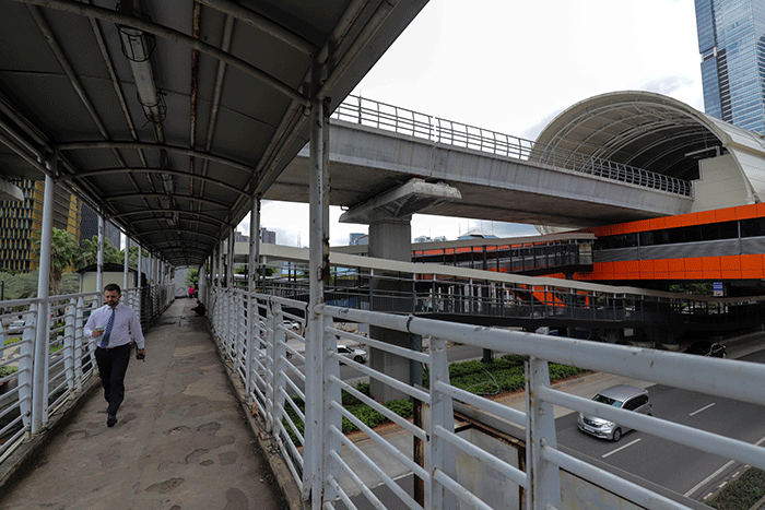 Pemda Kucurkan Rp5,5 Triliun Bangun LRT Jakarta Fase 1B Velodrome-Manggarai. Foto: MNC Media.