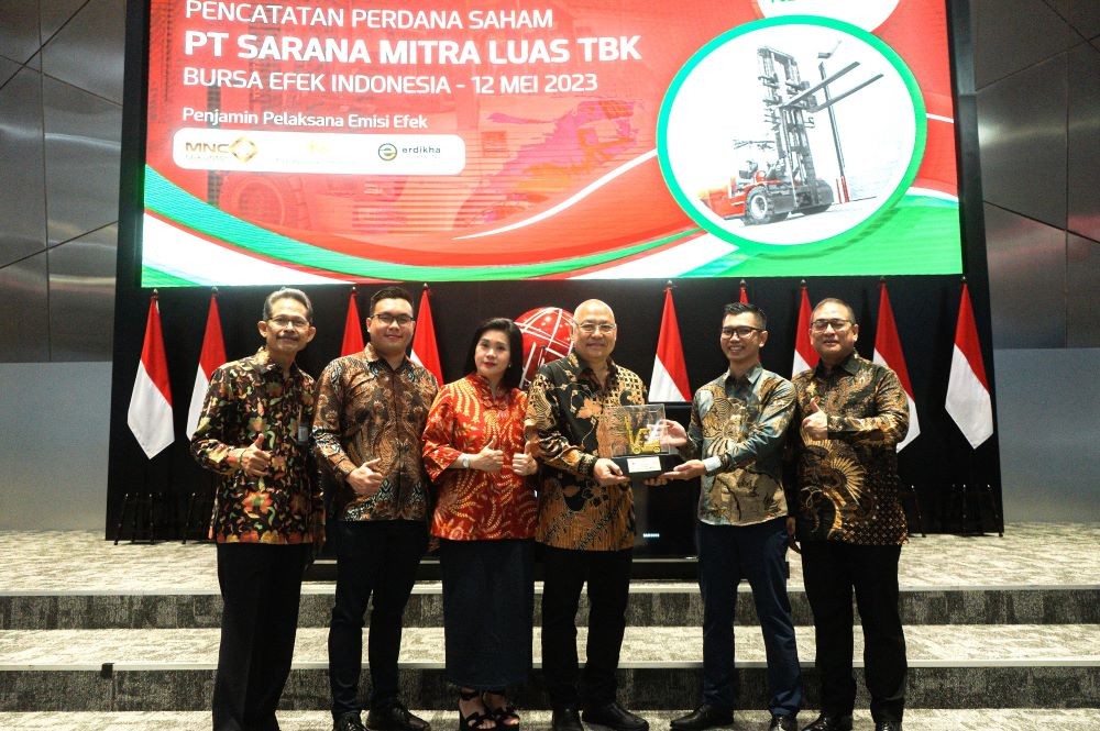 PT Sarana Mitra Luas Tbk (SMIL) membukukan penjualan senilai Rp173,6 miliar pada Semester I-2023.