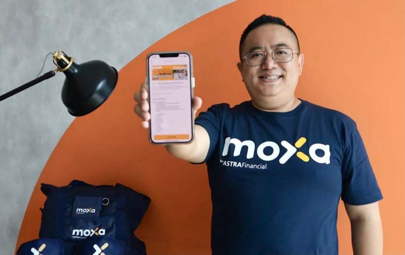 Ilustrasi pengguna aplikasi Moxa dari Astra Financial. (Foto: Arsip)