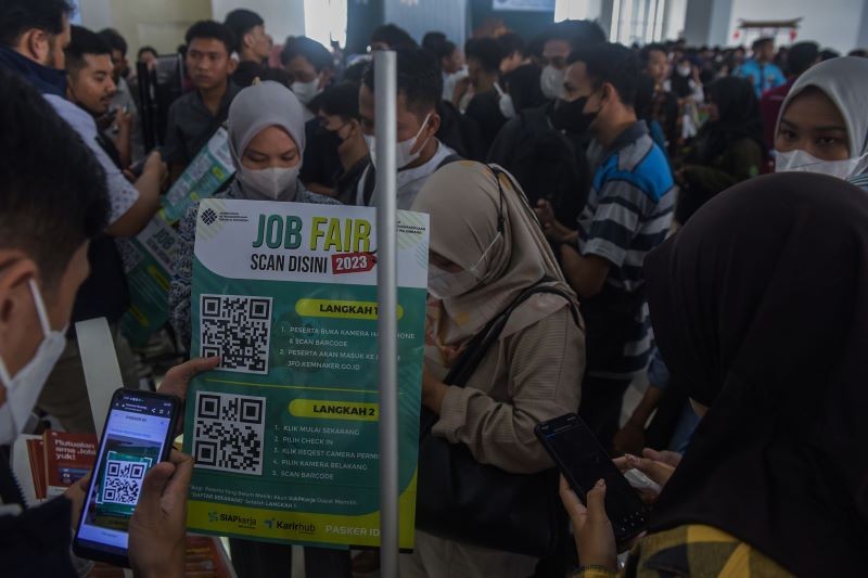 Istana Sebut 3,6 Juta Lapangan Kerja Tercipta di RI dalam Setahun Terakhir. (Foto Istimewa)