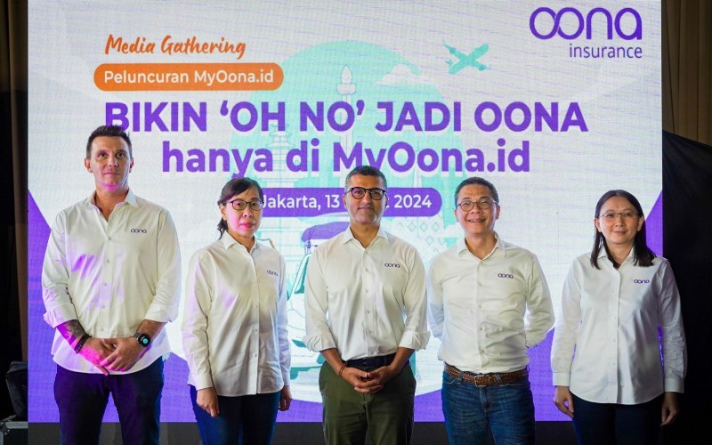 Oona Insurance resmi meluncurkan platform digital bagi e-commerce asuransi di Indonesia. (Cahya Puteri Abdi/IDXChannel)