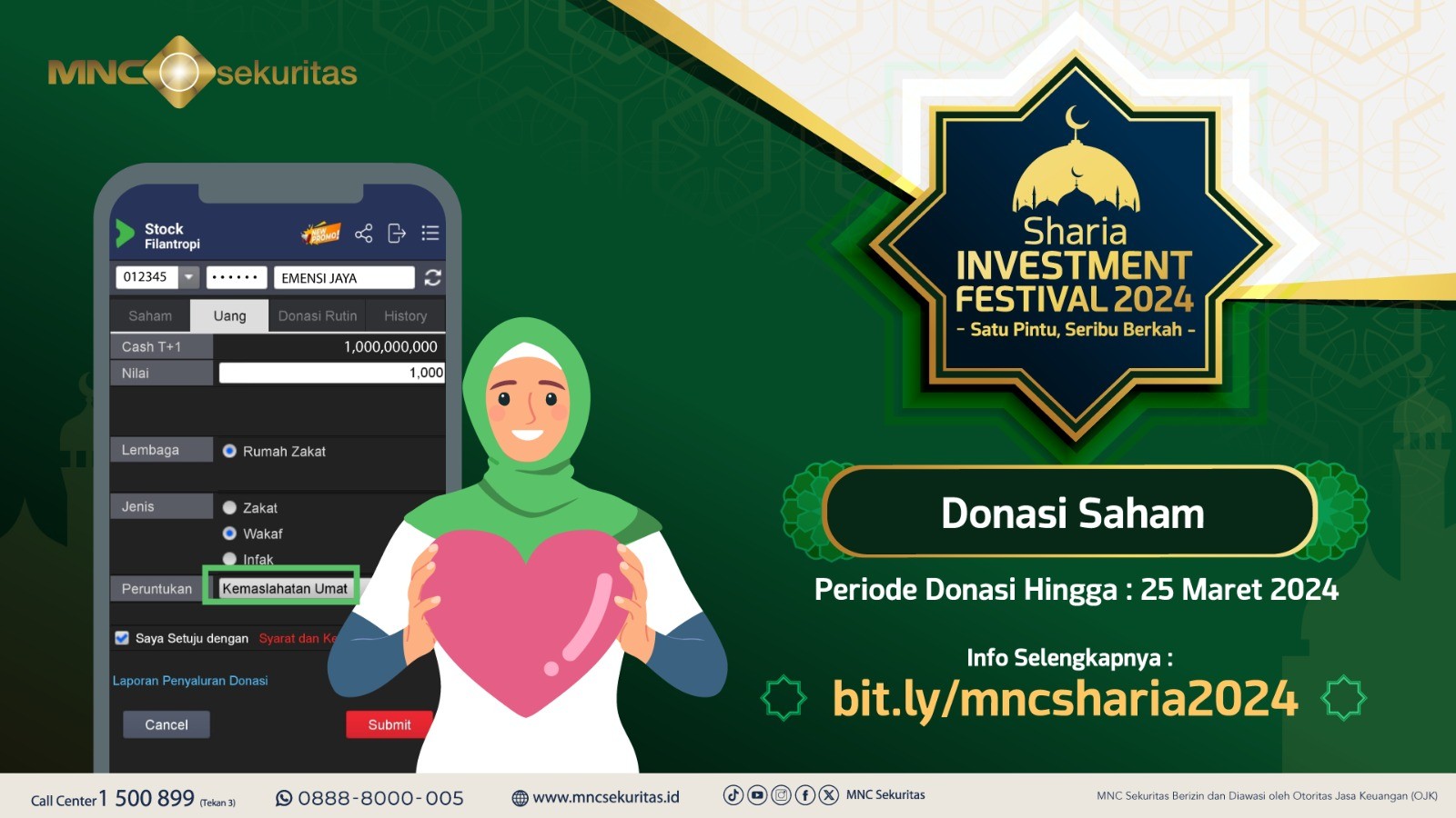 Tambah Pahala Ramadan dengan Donasi Saham untuk Beli Baju Lebaran Anak Yatim Dhuafa. (Foto: MNC Media)