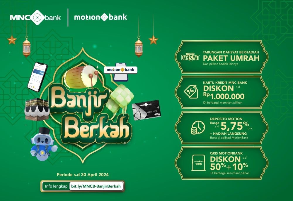Tebar Kebaikan Ramadan, MNC Bank Gelar Promo Banjir Berkah. Foto: MNC Media.