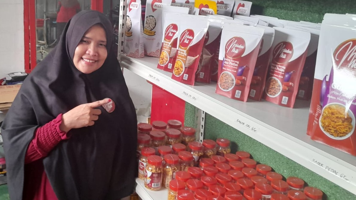 Incar Rp1,5 Miliar dari IPO, Bos Bawang Goreng Ini Didukung Penuh BEI dan BRI (foto: MNC media)