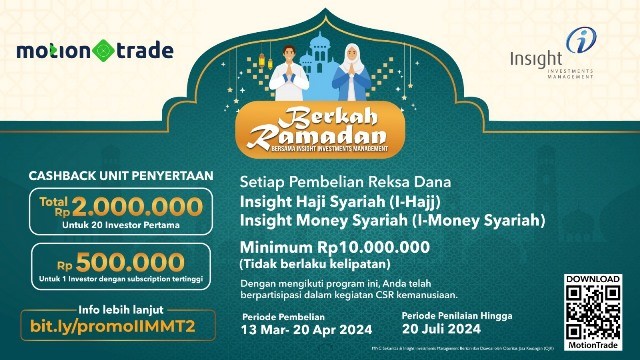 Berburu Berkah Ramadan Bersama Insight Investments Management di Aplikasi MotionTrade (Foto: MNC Media)