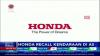 Honda Recall Kendaraan Di AS