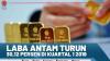 Laba ANTAM Turun 30,12 Persen Di Kuartal 1 2019