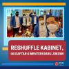 Reshuffle Kabinet, Ini 6 Menteri Baru Jokowi