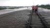 Pasca Terendam Banjir, Kemenhub Kebut Perbaikan Jalur KA Lintas Utara Jawa (FOTO: MNC Media)