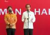 Presiden Joko Widodo (Jokowi) meninjau vaksinasi massal untuk 500 warga di Bogor. (Foto: Fahreza Rizky)