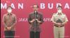 Tinjau Vaksinasi Seniman, Jokowi: Pandemi Covid Masih Ada. (Foto: MNC Media)