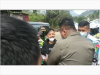 Tampang Boleh Seram, `Preman Pensiun` Ini Sopan Saat Terjaring Penyekatan. (Foto: MNC Media)