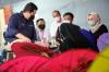 Menteri BUMN Erick Thohir melakukan kunjungan kerja ke acara pelatihan nasabah PNM Mekaar , Tasikmalaya. (Foto:  Suparjo)