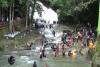 Viral Objek Wisata di Maros, Pengunjung Berkerumun Abaikan Prokes (FOTO:MNC Media)