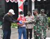 Kodam Jaya Distribusikan Paket Obat Covid-19 Gratis untuk Masyarakat di Cipayung. (Foto: MNC Media)