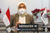 Menteri Ketenagakerjaan, Ida Fauziyah, mendorong para pengusaha agar menerapkan struktur dan skala upah (SUSU) di perusahaannya. (Foto: MNC Media)