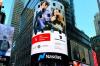 Sejumlah brand fesyen Indonesia jadi sorotan di videotron Times Square New York.  (Foto: MNC Media)
