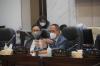 Ketua Komisi XI DPR Dito Ganinduto saat memimpin Raker Komisi XI DPR RI dengan Menkeu, Menteri PPN, Gubernur BI, Ketua DK OJK dan Kepala BPS. (Foto: DPR.go.id)