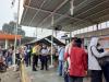 Hari Pertama Uji Coba Aplikasi PeduliLindungi, Stasiun Depok Terpantau Padat (Dok.MNC Media)
