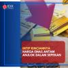 Harga Emas Antam Anjlok Dalam Sepekan, Intip Rinciannya