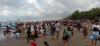 10 Ribu Wisatawan Padati Pantai Pangandaran, Luhut Was-was Covid-19 Naik Lagi. (Foto: MNC Media)