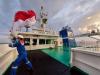 VLGC Pertamina Gas II Kibarkan Merah Putih Saat Loading Perdana LPG di Amerika Serikat. (Foto: PIS/Advertorial)