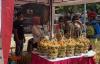 Mangga gedong gincu Sumedang jadi buruan pengunjung pusat kuliner bergengsi, Thamrin 10 Food and Creative Park, Jakarta. (Foto: MNC Media)