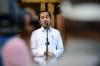 Presiden Joko Widodo meresmikan Jalan Tol Manado - Bitung , Jumat (25/2/2022). (Foto: MNC Media)