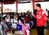 Presiden Joko Widodo melanjutkan kunjungan kerjanya di Provinsi Sulawesi Utara dengan meninjau pelaksanaan program vaksinasi Covid-19. (Foto: MNC Media)
