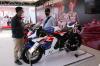Totalitas DNA Balap Warnai Booth Honda di Ajang MotoGP Mandalika. (Foto: MNC Media)