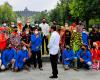 Datangi Candi Borobudur, Jokowi Minta Tingkatkan Ajang Seni untuk Dongkrak Wisatawan (Dok.MNC)