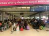 Besok Lebaran, Pemudik di Stasiun Pasar Senen Masih Membludak  (Dok.MNC)
