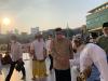 Menko Airlangga di Salat Id DPP Partai Golkar: Alhamdulillah, Sudah Banyak Kelonggaran (foto: MNC Media)