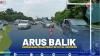 Arus Balik, Kendaraan Mulai Merayap di Tol Cikampek.(SUMBER : IDX CHANNEL)