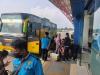1.764 Penumpang Bus AKAP Baru Tiba dari Jawa di Terminal Pulogebang. (Foto: MNC Media)